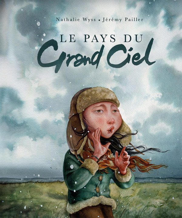 Couverture de Le Pays du Grand Ciel, illustré par Jérémy Pailler